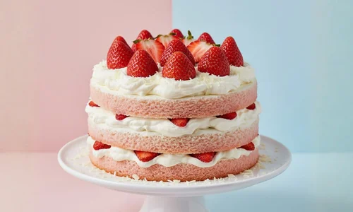 Strawberry cake