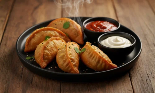 veg fried momos